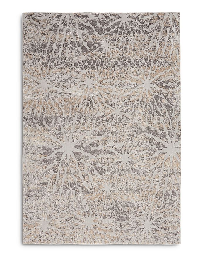 Nourison Silky Textures Sly07 Area Rug, 3'11 X 5'11 In Ivory/beige
