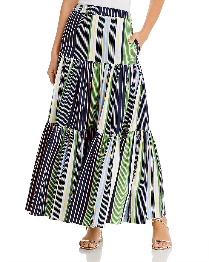 Tory Burch Printed Maxi Skirt | Bloomingdale's