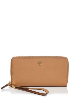 Tory Burch - Robinson Leather Continental Zip Wallet