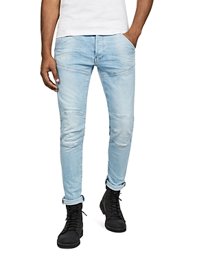 G-star Raw 5620 3-d Slim Fit Jeans in Sun Faded Crystal Blue