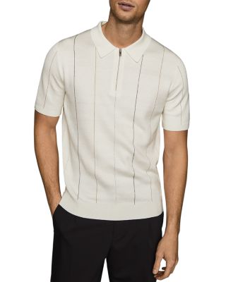 reiss zip polo