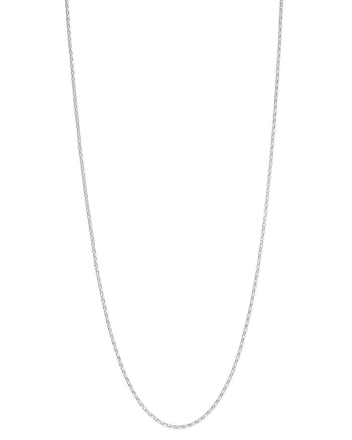 Bloomingdale's 14k White Gold Round Rolo Chain Necklace, 20 - 100% Exclusive