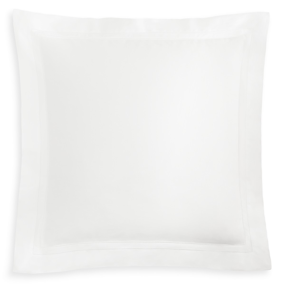 Frette Essentials Doppio Ajour Euro Sham in White