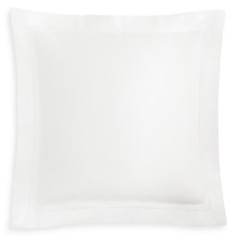 Frette Essentials Doppio Ajour Euro Sham in White