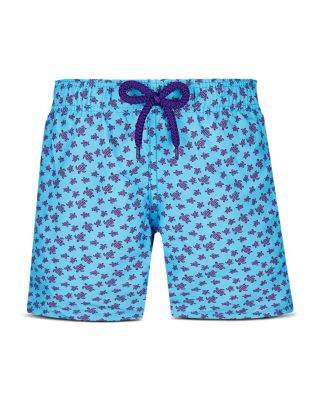 baby boy flamingo swim trunks