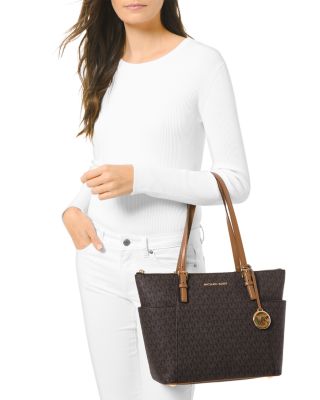 michael kors ew signature tote