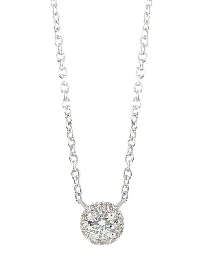 Lightbox Jewelry Lightbox Basics™ Lab Grown Diamond Halo Pendant