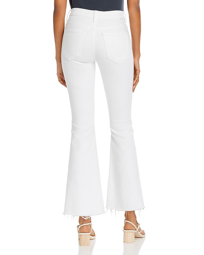 Shop Mother The Weekender Mid Rise Flared Jeans In Fairest Of Them All