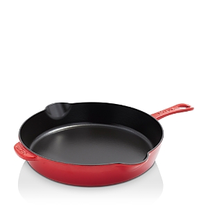 Staub Cast Iron 11'' Traditional Skillet In Red