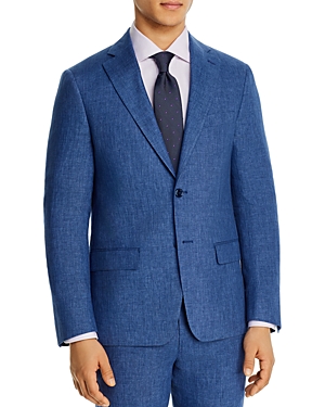 Robert Graham Delave Linen Slim Fit Suit Jacket In Blue