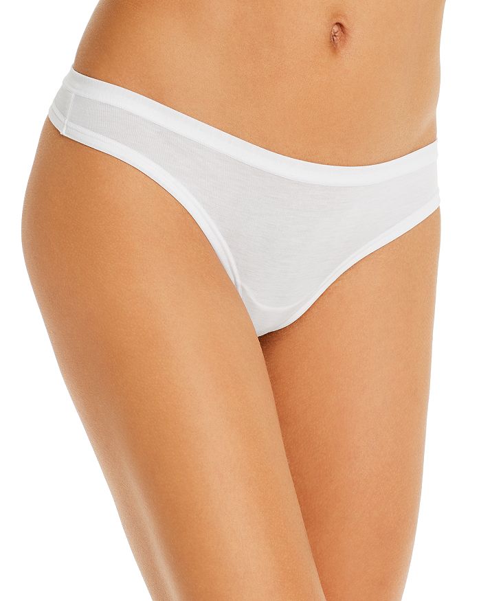 B.tempt'd By Wacoal Future Foundation Ultra Soft Thong In White