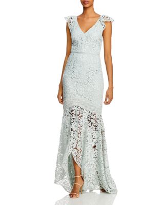 lace gown dress