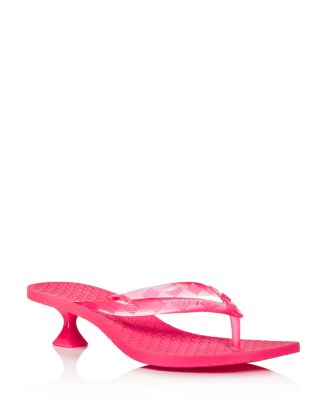 Sigerson Morrison Women's Jewel Kitten-Heel Sandals