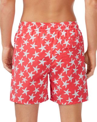 Starfish Print Swim Trunks