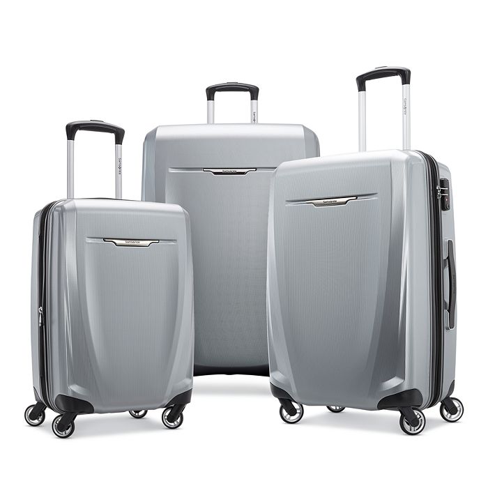 Samsonite Winfield 3 Dlx 28 3-piece Luggage Set In Silver
