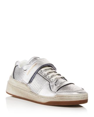 Saint laurent outlet silver sneakers