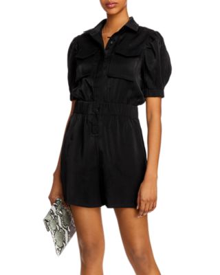 bloomingdales black romper