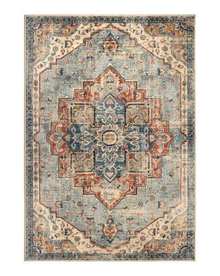 Palmetto Living Alexandria King Fisher Area Rug, 5'1 x 7'6