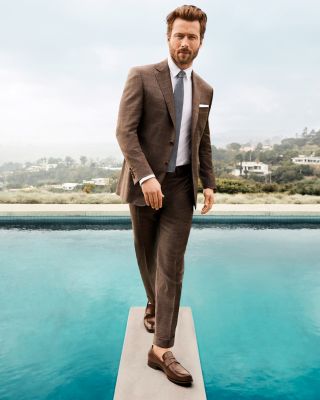 Canali - Canali Suit, Z Zegna Button-Down Sport Shirt, Ledbury Skinny Tie & More