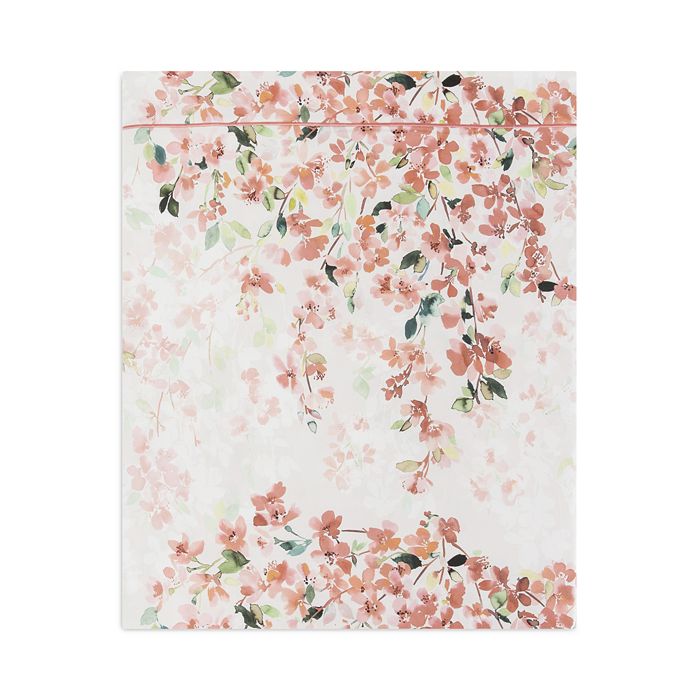 Shop Anne De Solene Glycine Flat Sheet, King In Floral