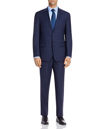 Armani Windowpane Classic Fit Suit | Bloomingdale's