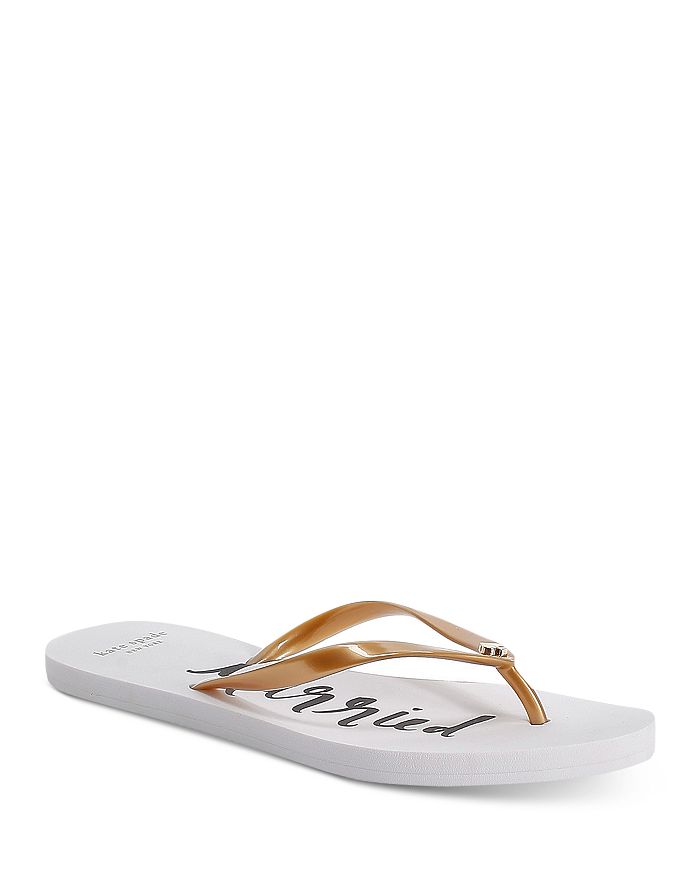 Kate Spade New York Women's Nayla Thong Sandals In Gold