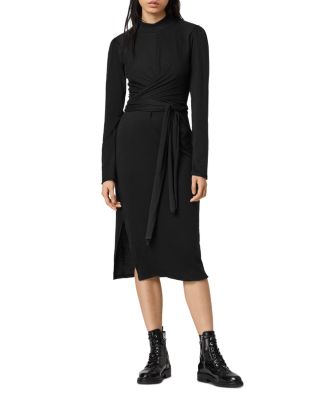 ALLSAINTS Veronika Long-Sleeve Dress 