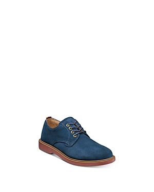 Florsheim Boys' Supacush Plain Leather Lace-up Oxfords - Toddler, Little Kid, Big Kid In Navy