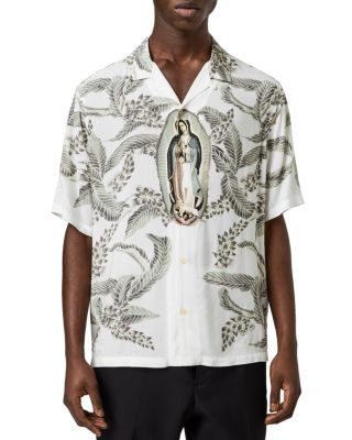 All saints button outlet down shirt