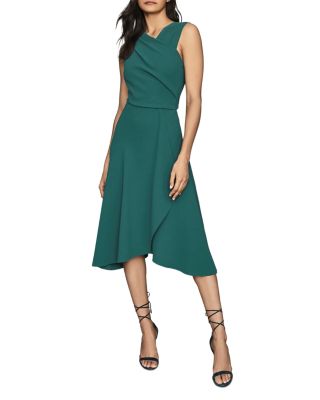 Reiss Wrap Front Midi Dress Outlet Online, UP TO 67% OFF |  www.editorialelpirata.com
