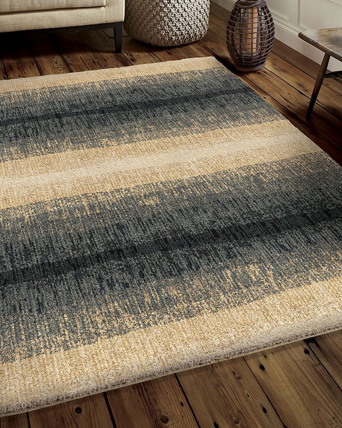 Palmetto Living Orian Next Generation Skyline Area Rug, 5'3 X 7'6 In Blue