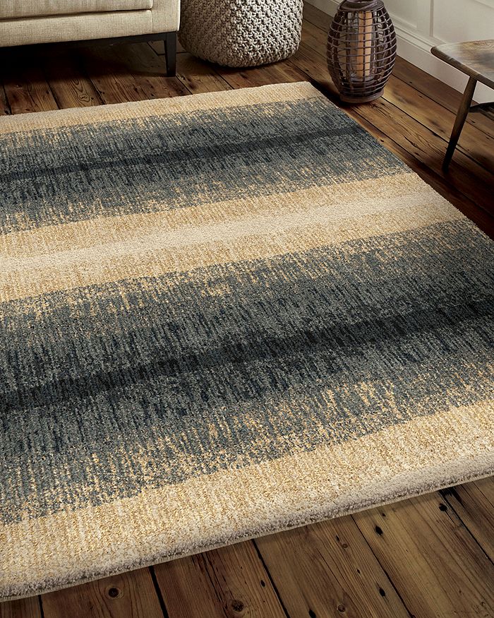 Shop Palmetto Living Orian Next Generation Skyline Area Rug, 5'3 X 7'6 In Blue