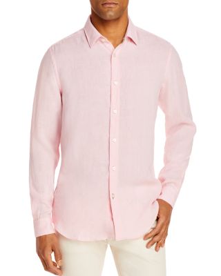 hugo boss lukas linen shirt