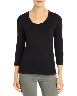 Three Dots - Scoop-Neck Tee