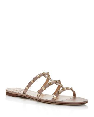 Valentino Garavani Women's Rockstud Slide Sandals