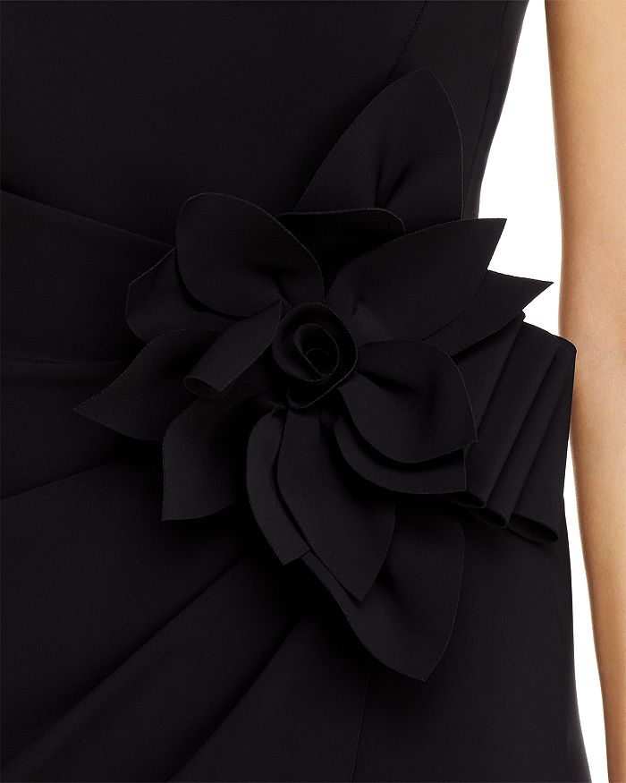 flower applique gown