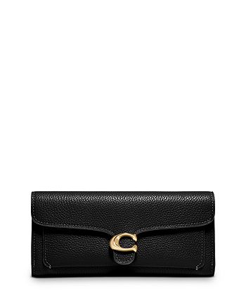 COACH Smooth Leather Skinny Wallet | Bloomingdale's