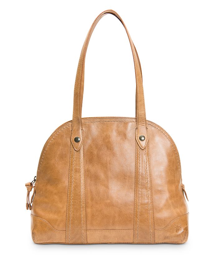 Frye Melissa Medium Domed Leather Satchel Bag Bloomingdale s