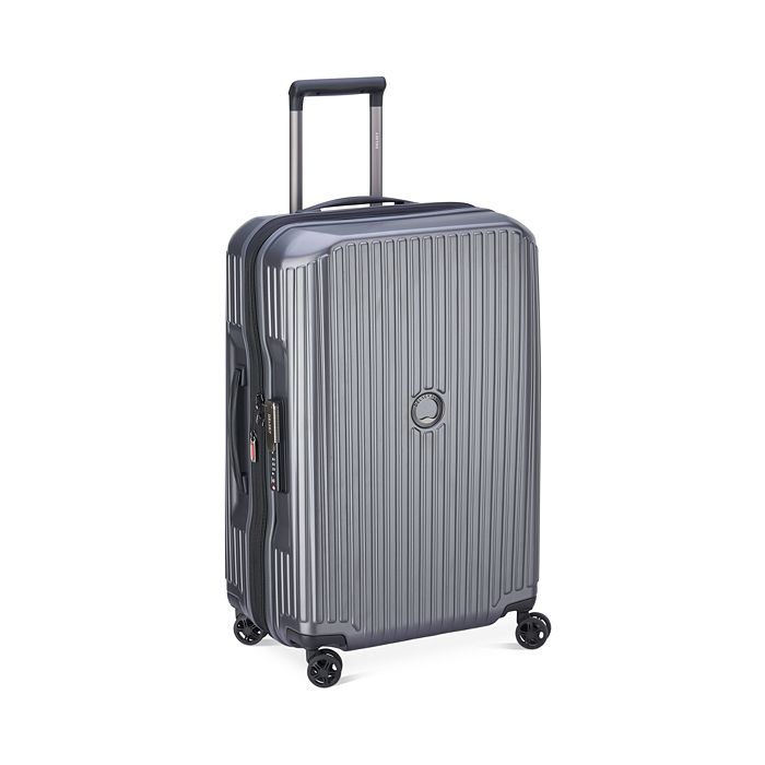 Delsey Securitime 25 Expandable Spinner Suitcase In Anthracite