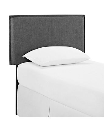 Camille Upholstered Fabric Headboard, Twin