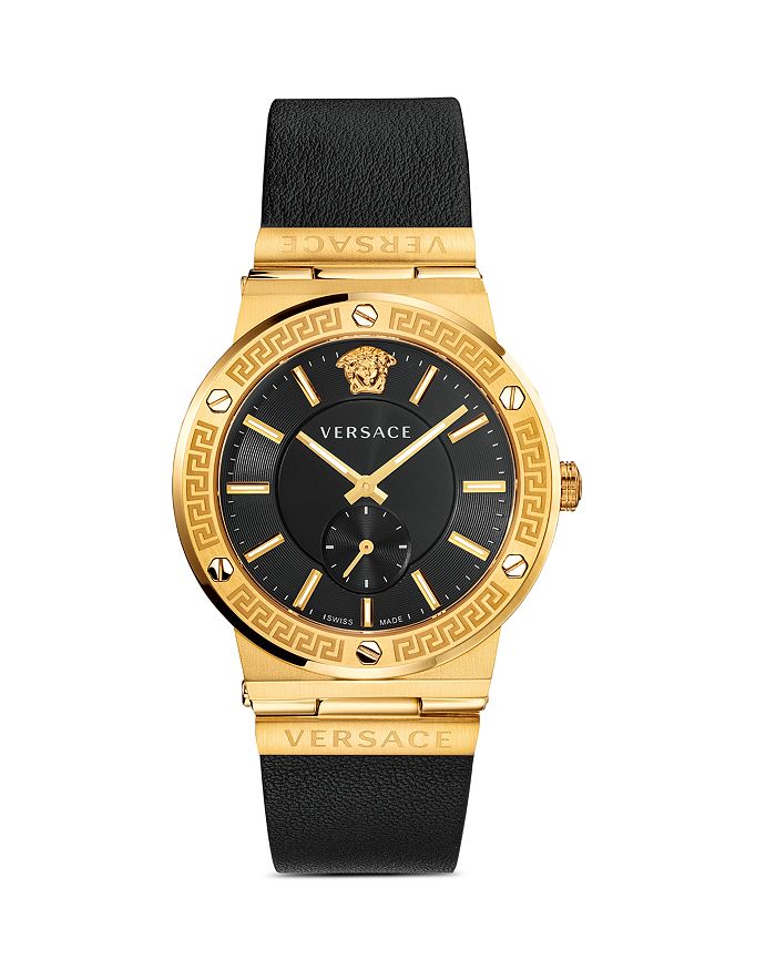 Versace Greca Logo Watch, 41mm | Bloomingdale's