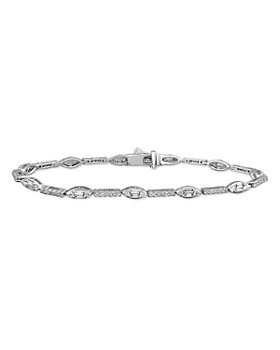 Bloomingdale's - Diamond Link Bracelet in 14K White Gold, 2.0 ct. t.w. - 100% Exclusive
