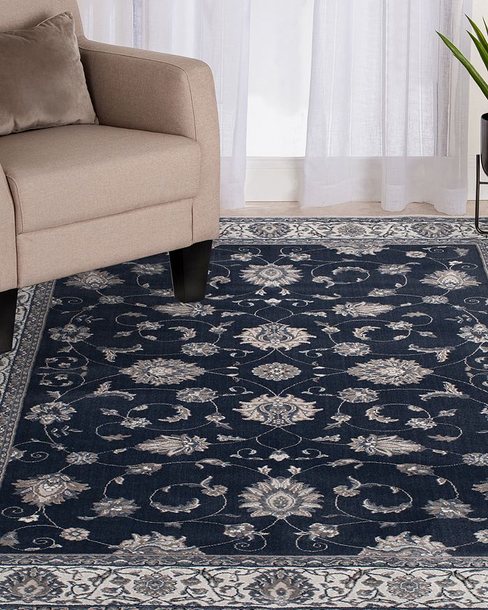 Shop Kenneth Mink Largo Isfahan Area Rug, 5'3 X 7'7 In Morning Blue