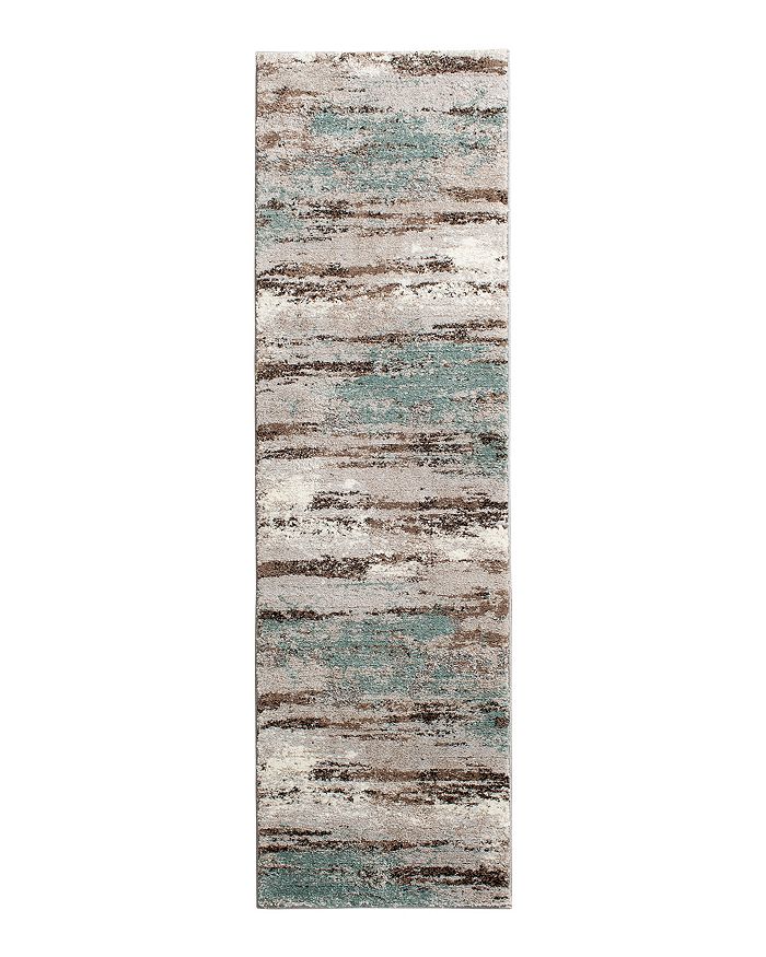 Kenneth Mink Leisure Cove Runner Area Rug, 2'3 X 7'7 In Mineral