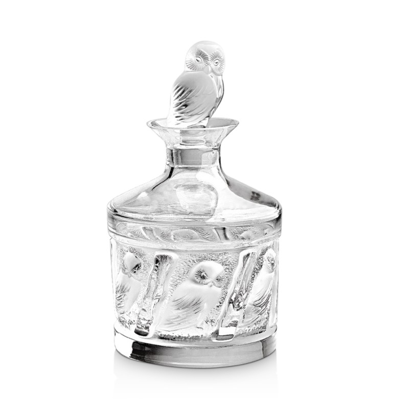 Lalique Owl Decanter