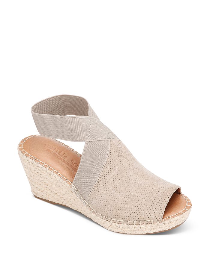 Gentle Souls by Kenneth Cole Women's Colleen Espadrille Wedge Sandals ...