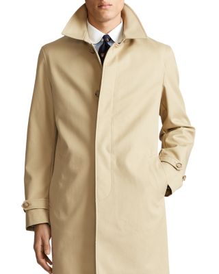 polo ralph lauren gabardine trench coat