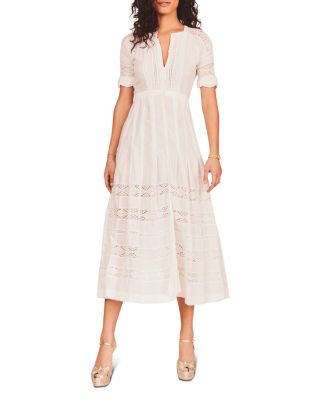 white midi dress summer