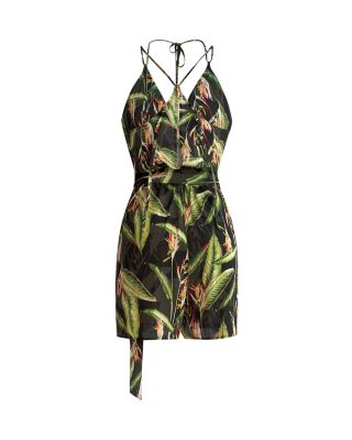 bcbg green romper