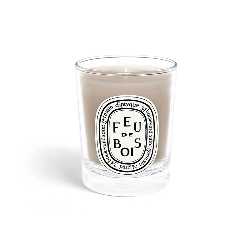 Shop Diptyque Feu De Bois (fire Wood) Small Scented Candle